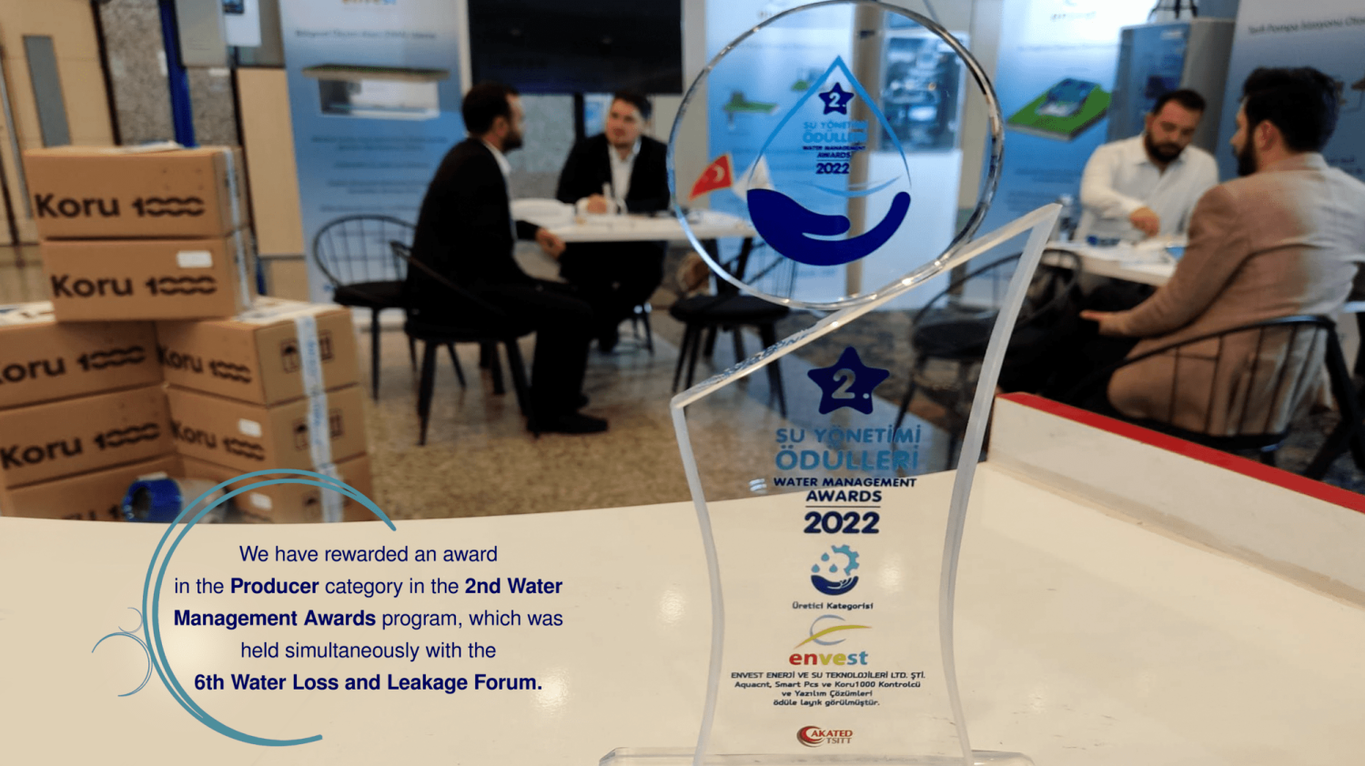 We were awarded in the Producer Category at the 2nd Water Management Awards.